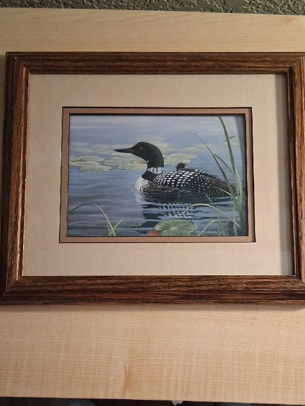 Vintage framed print